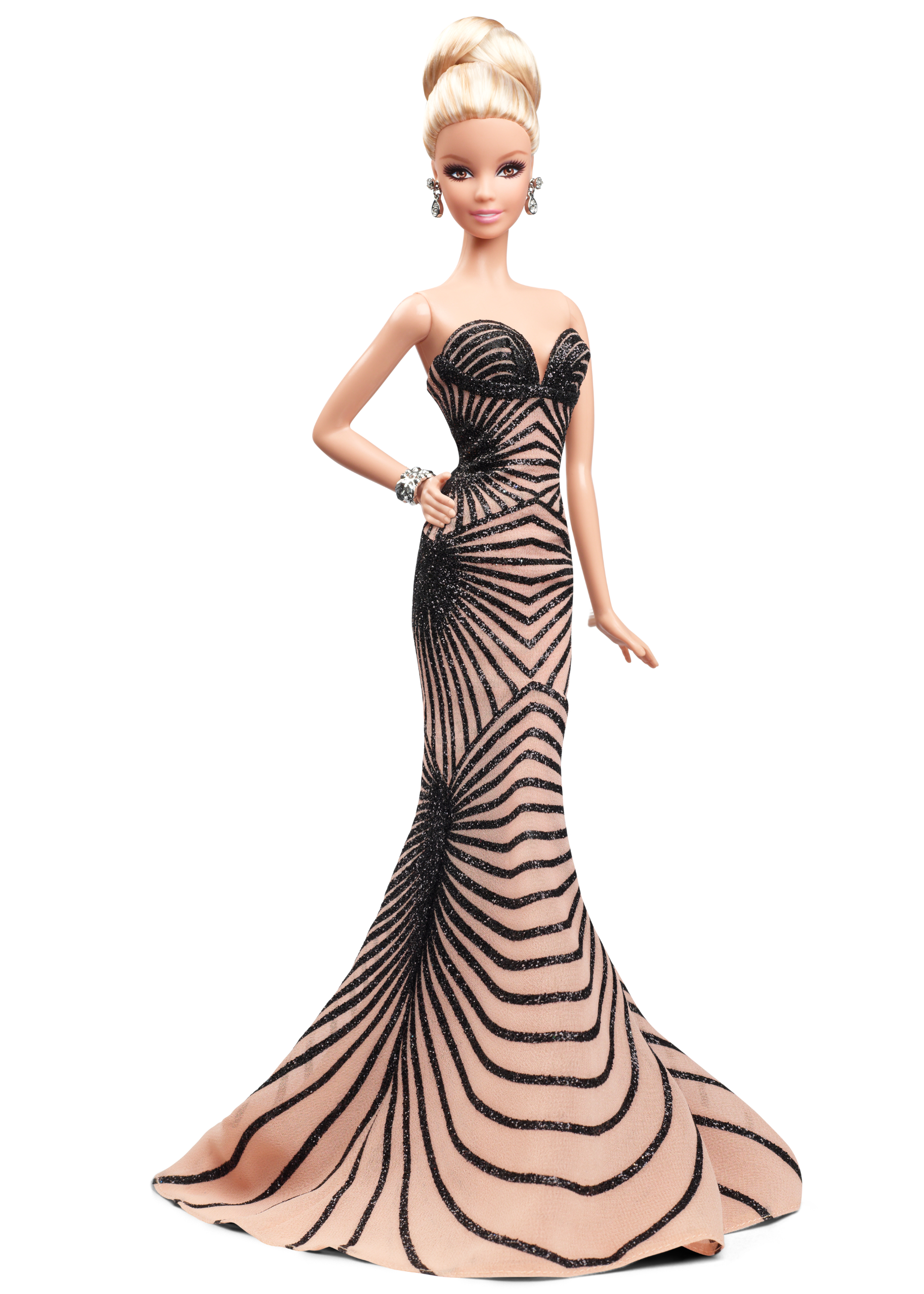 Барби 2014. Барби Зухаир Мурад. Кукла Zuhair Murad Barbie. Zuhair Murad Barbie 2014. Кукла Barbie Зухаир Мурад, 29 см, bcp91.